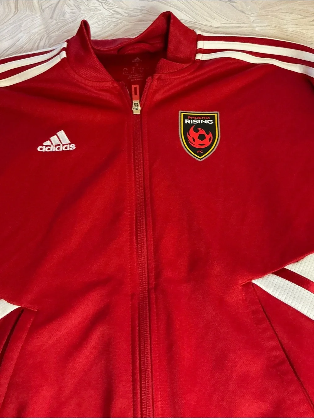 ADIDAS. PHOENIX RISING FC FULL ZIP TRACK JACKET MENS AEROREADY (s)